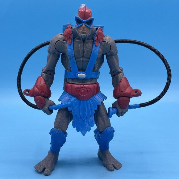 MOTU 200x STRATOS original Masters of the Universe blue action figure - Picture 2 of 7